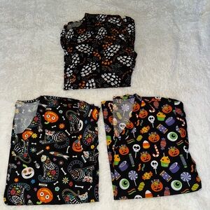 Halloween Scrub Too Set M/L